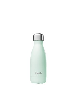 Qwetch Bouteille isotherme inox pastel vert 260ml - 10014